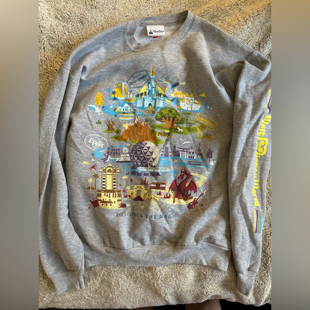 Disney 4 parks crewneck
